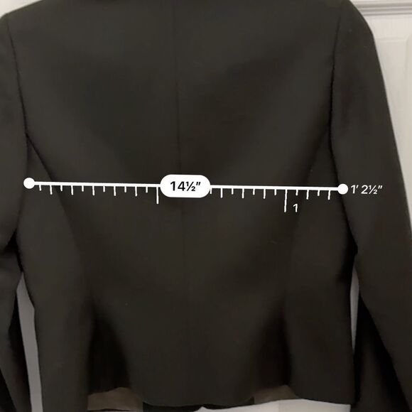 NWT J. Crew 100% Wool Green Blazer Size 4 Cropped Business Casual - Picture 5 of 5